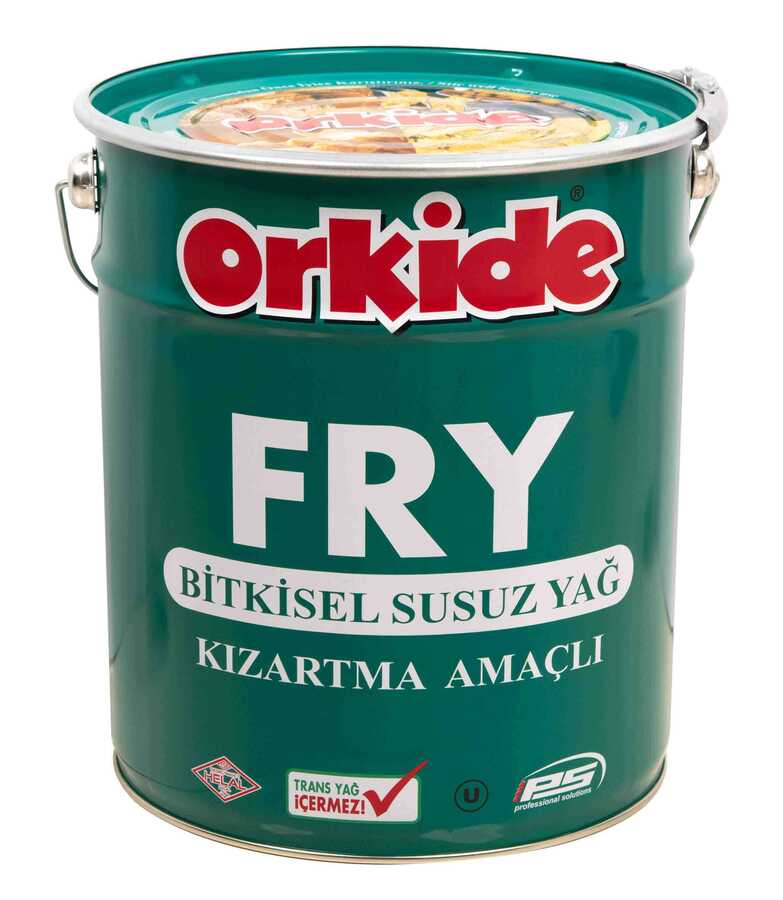 Orkide FRY Silindir Teneke 18 LT Ev Dışı Tüketim 0 0