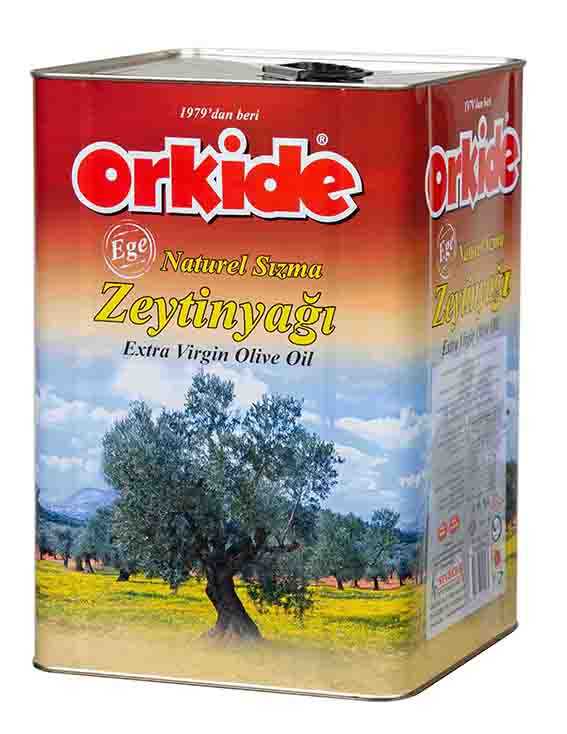 Orkide Naturel Sızma Zeytinyağı 18 LT Teneke Naturel Sızma Zeytinyağı