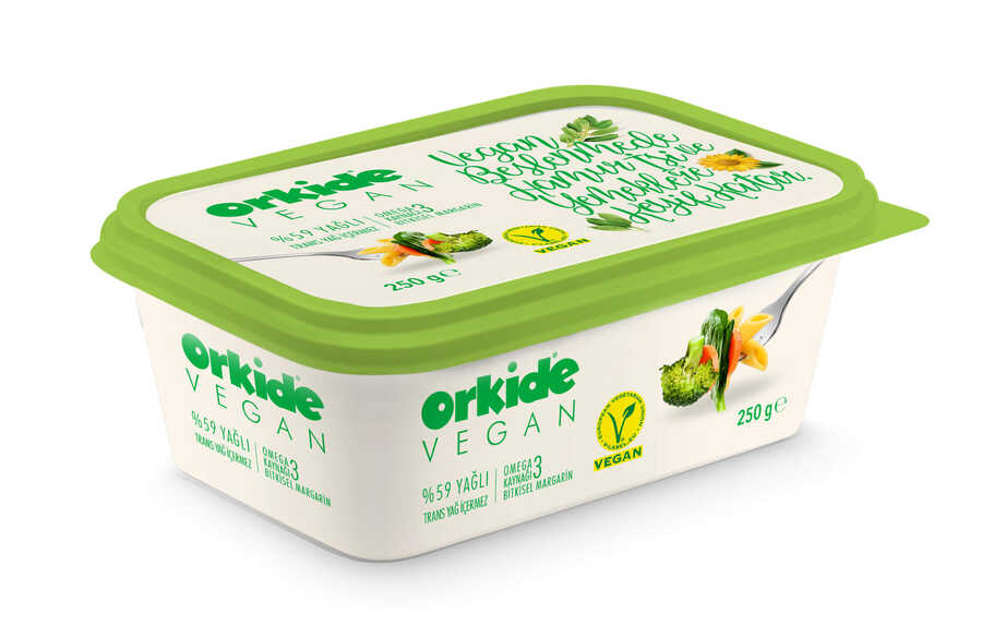 Orkide Vegan Margarin Bitkisel Margarinler 0 0