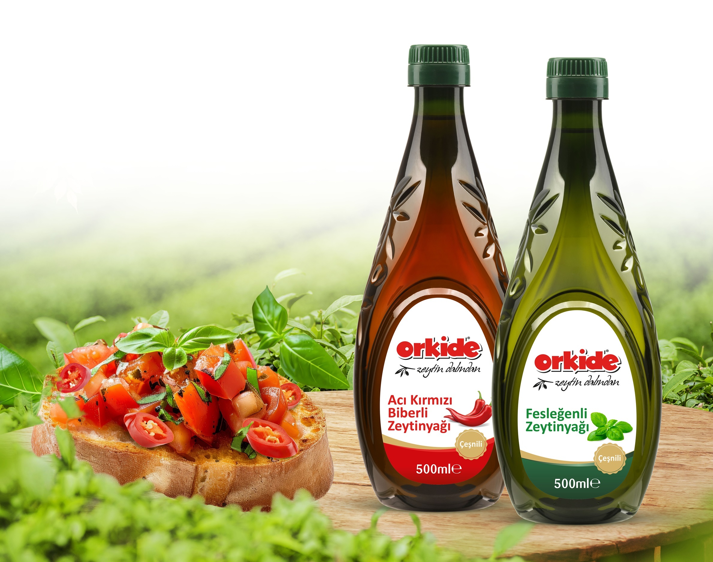 ORKİDE'DEN ÇEŞNİLİ ZEYTİNYAĞLARI